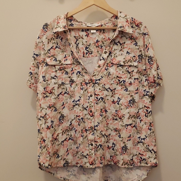 CJ Banks Button Down | 2X | Beautiful Pattern - Picture 1 of 5